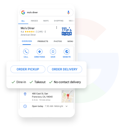 google-ordering